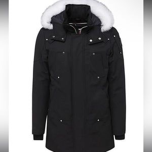 Brand NEW NWT Moose Knuckles Parka in black - size SMALL